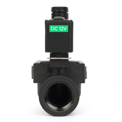 1/2인치 스테인리스 스틸 솔레노이드 밸브 - 110V/220V AC, 상시 개방형, 4.4-232 PSI, VITON 씰
