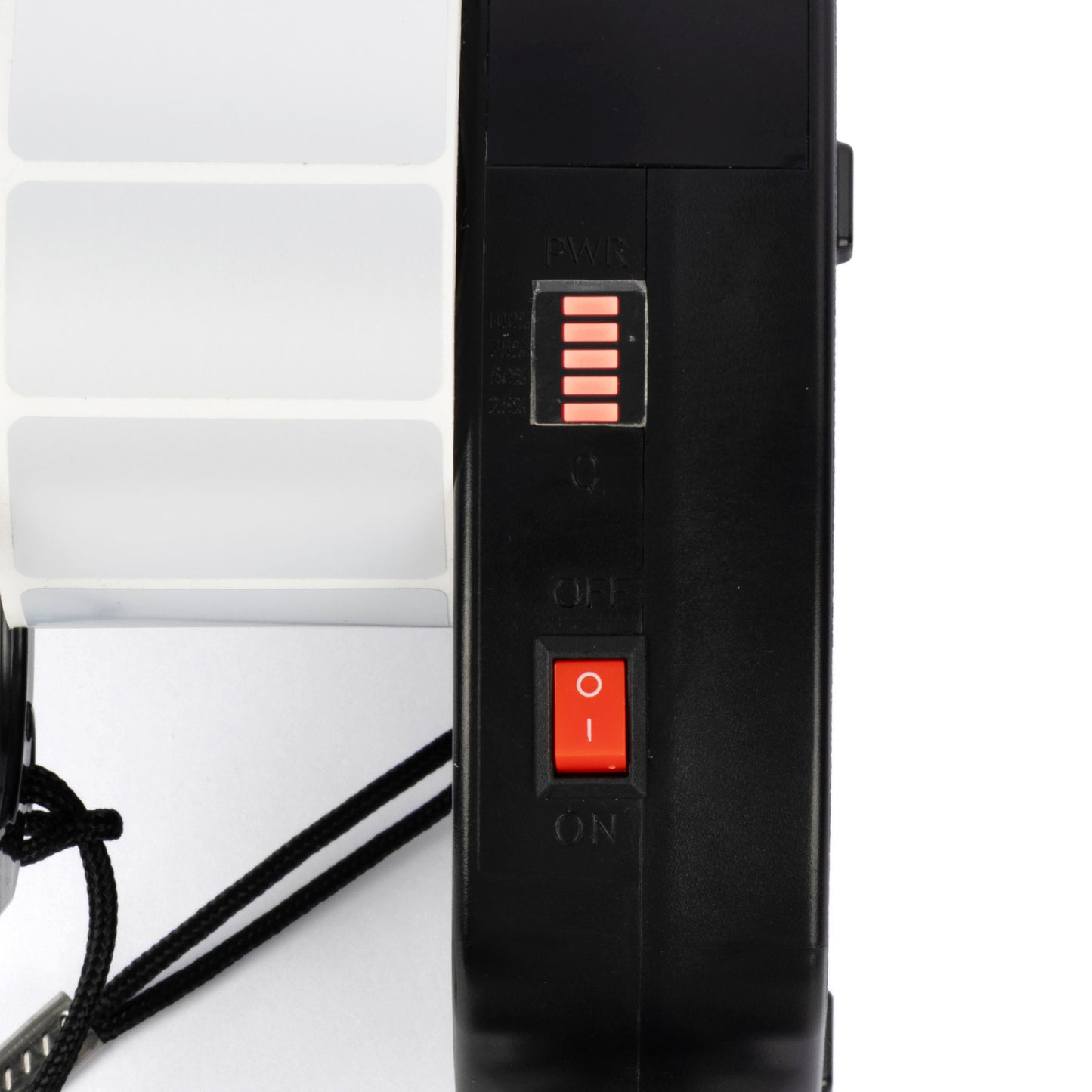 Applicatore di etichette portatile a batteria - Dispenser di etichette adesive senza fili per rotoli prestampati da 15-40 mm