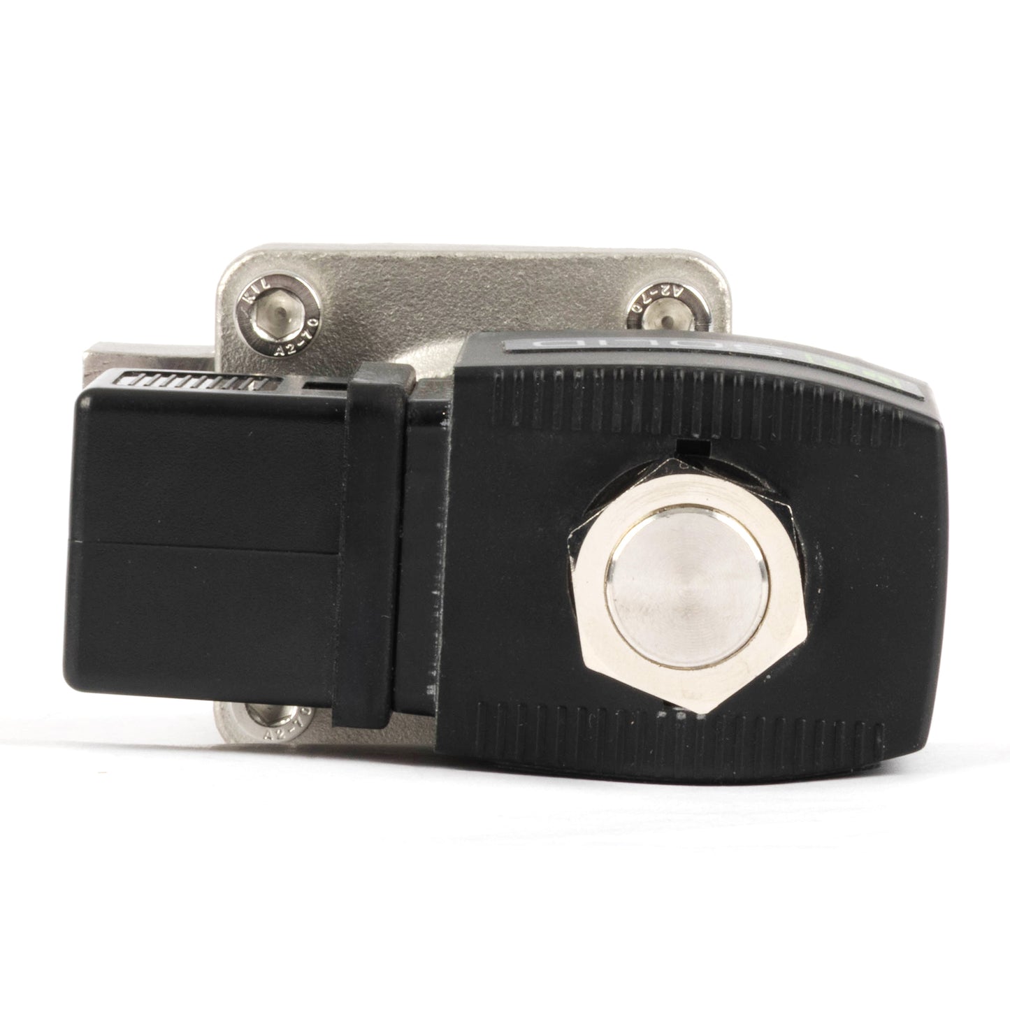 1/2" roestvrijstalen elektrische magneetklep - 24V DC, normaal gesloten, 145 PSI, VITON