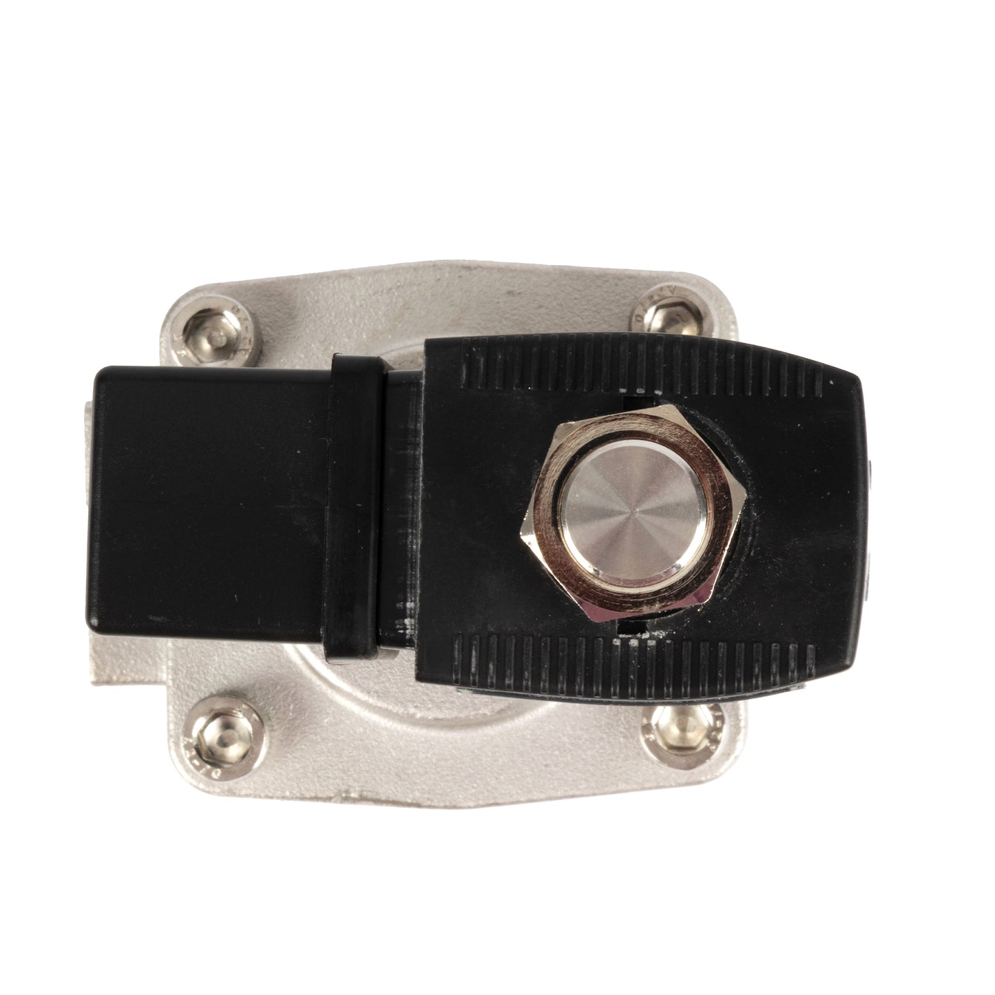 3/4" roestvrijstalen magneetventiel - 110V / 220V AC, normaal open, 4,4-232 PSI, VITON-afdichting