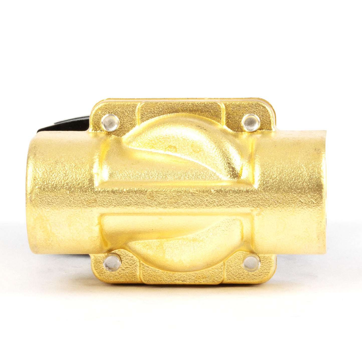 Katup Solenoid Kuningan 3/8" - 110V / 220V AC, Tertutup Normal, 4,4-232 PSI, Segel VITON