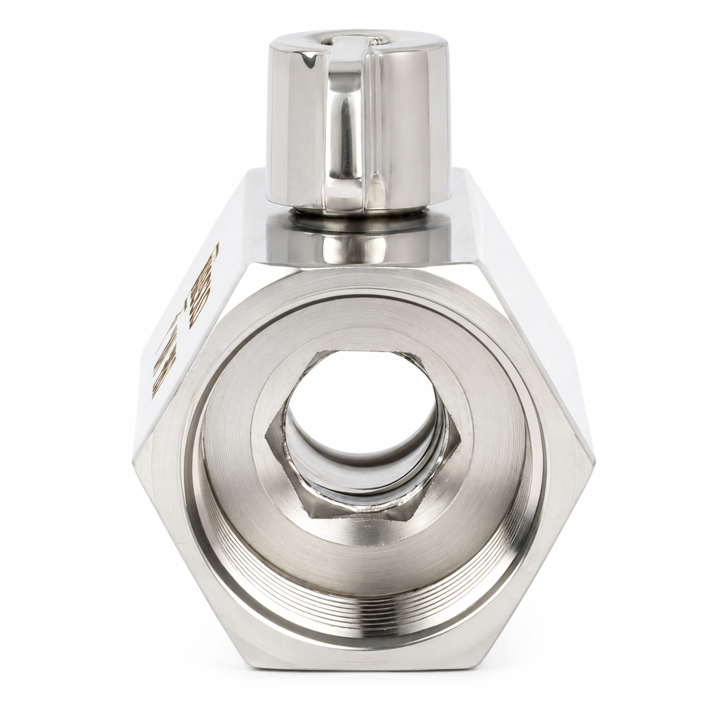 1" Mini Ball Valve 304 Stainless Steel Female Thread 2PCS
