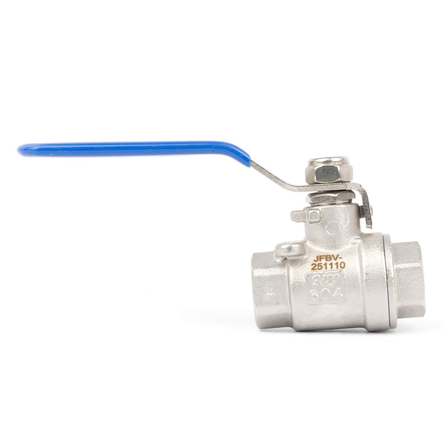 3/8" Ball Valve - 304 Stainless Steel Female Ball Valve, Full Port