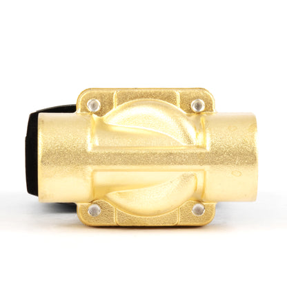 1/2" messing magnetventil - 24V AC, normalt lukket, 4,4-232 PSI, VITON pakning