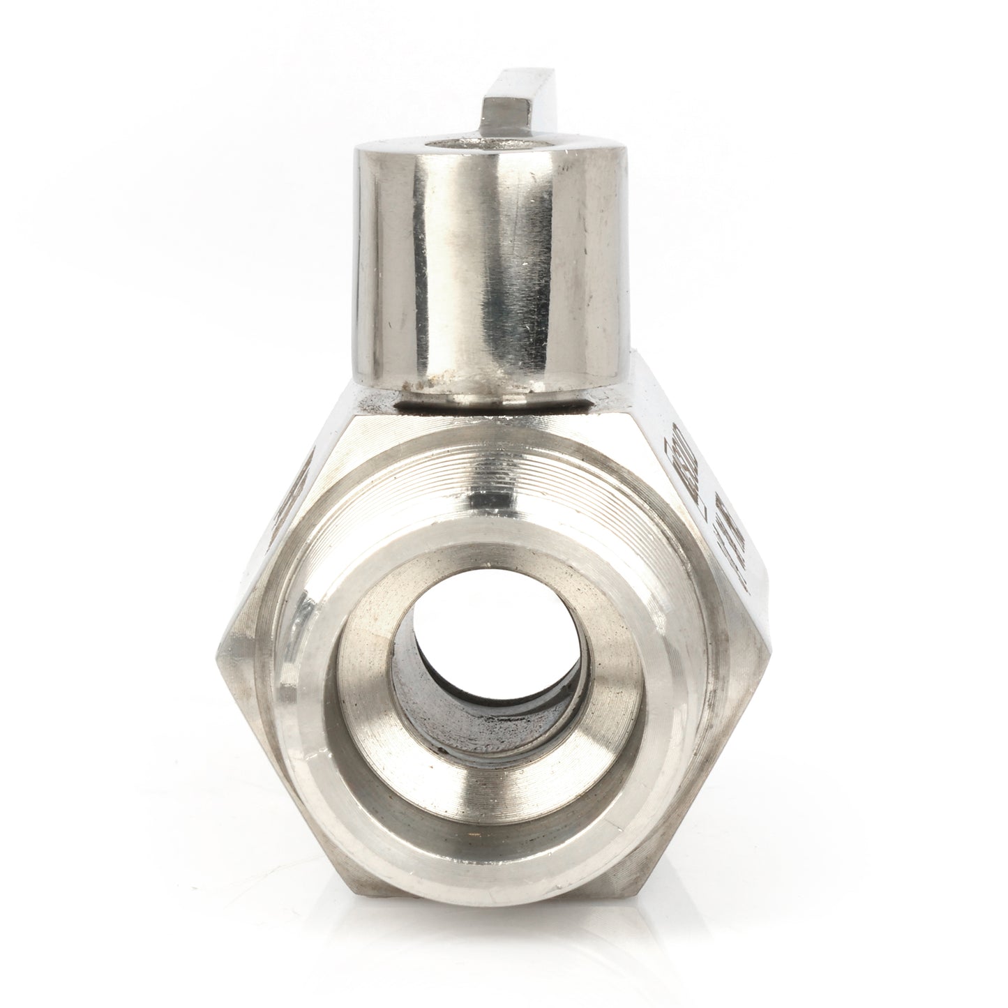 U.S. Solid 2 stk. 1/4" minikuleventil 304 rustfritt stål hunn × hann NPT gjenger