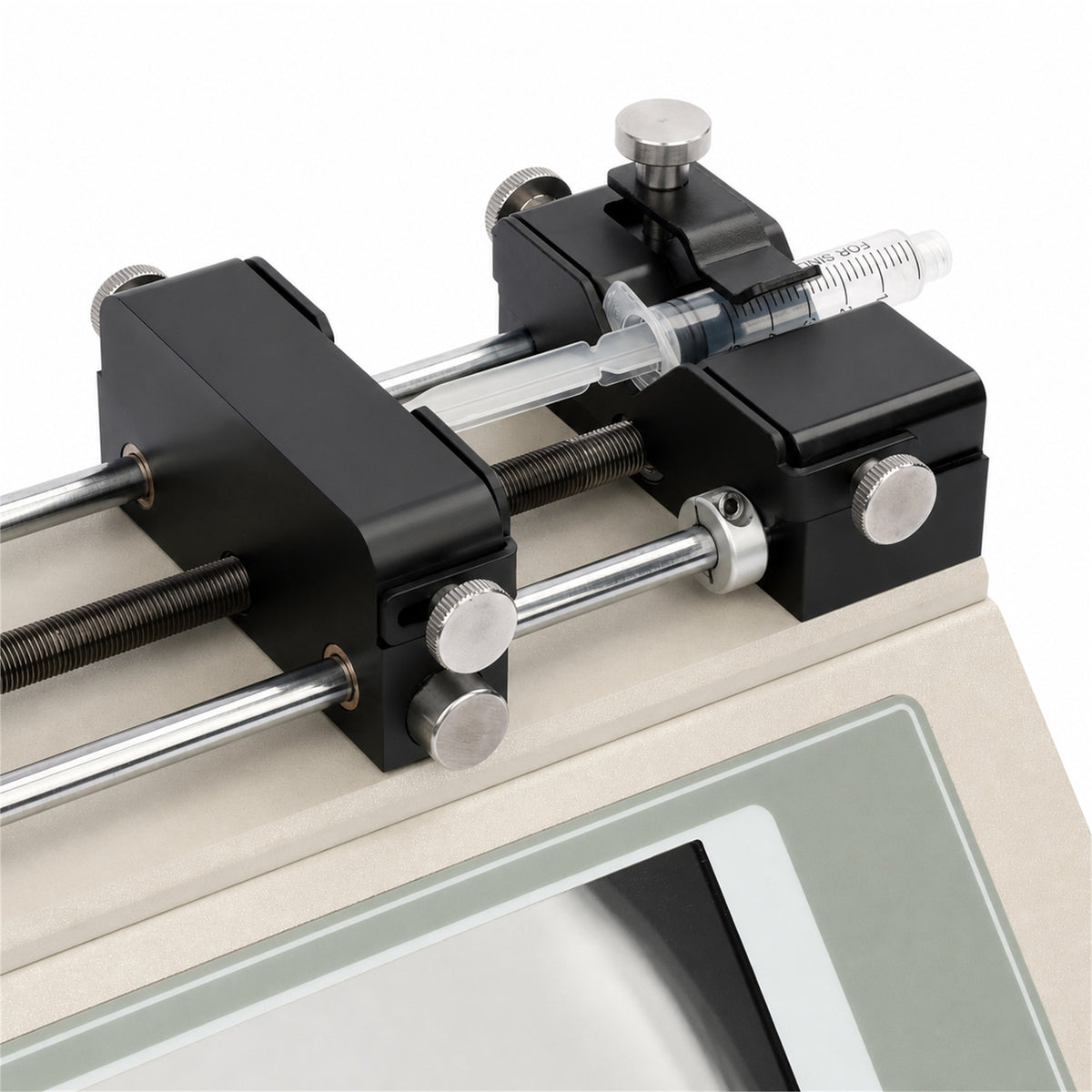 High-Precision Lab Syringe Pump, 0.7 pL/min, ±0.1% Accuracy, Touchscreen