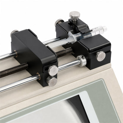 High-Precision Lab Syringe Pump, 0.7 pL/min, ±0.1% Accuracy, Touchscreen