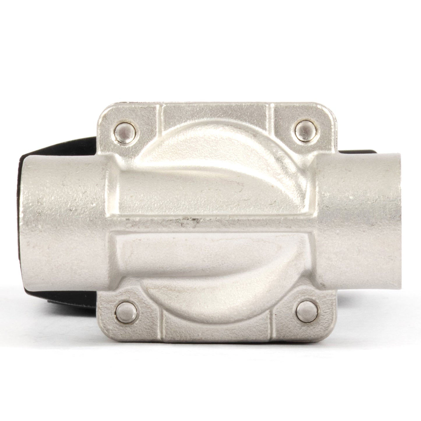 1/2" roestvrijstalen elektrische magneetklep - 24V DC, normaal gesloten, 145 PSI, VITON