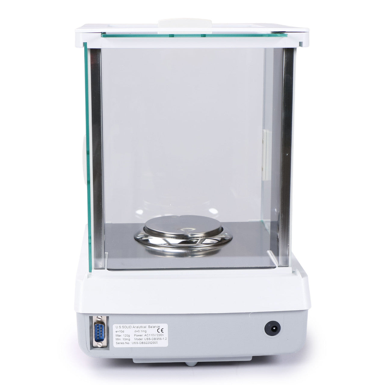 U.S. Solid 120 x 0.0001g Analytical Balance, 0.1 mg Lab Balance Digital Precision Scale - for Powder Types & Liquid, 3UNITS