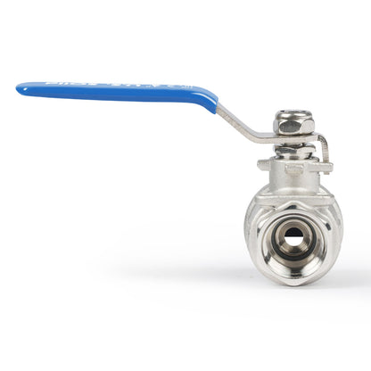 1/2” Ball Valve - 304 Stainless Steel Female Ball Valve, Full Port