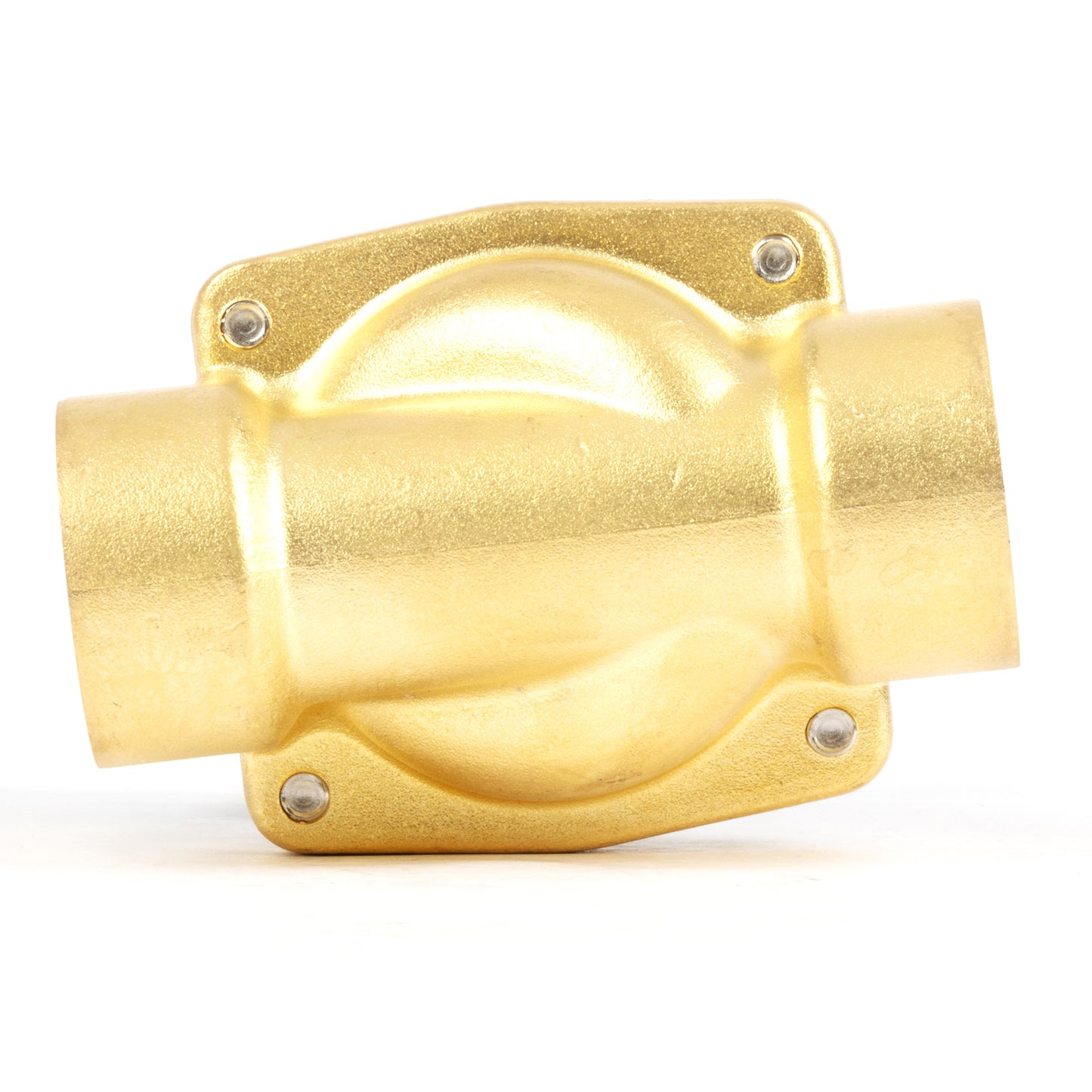 วาล์วโซลินอยด์ทองเหลืองขนาด 1 นิ้ว - 110V / 220V AC, ปกติปิด, 4.4-232 PSI, ซีล VITON