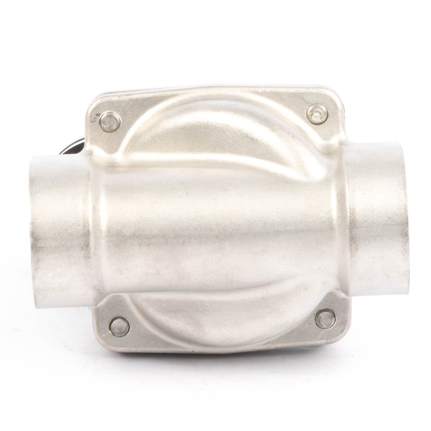 Électrovanne haute température - Acier inoxydable 1-1/4", 725 PSI, 12 V CC, 150 °C (302 °F), normalement fermée, joint VITON