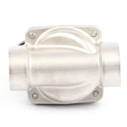 Électrovanne haute température - Acier inoxydable 1-1/4", 725 PSI, 12 V CC, 150 °C (302 °F), normalement fermée, joint VITON