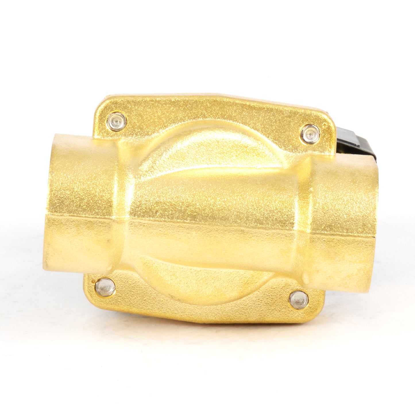 3/4" messing magneetventiel - 24V wisselstroom, normaal gesloten, 4,4-232 PSI, VITON-afdichting