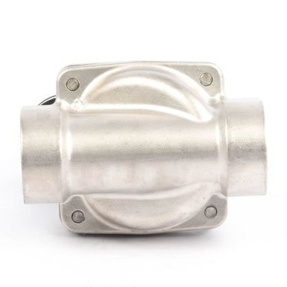 Électrovanne haute température - Acier inoxydable 1-1/4", 725 PSI, 24 V CC, 150 °C (302 °F), normalement fermée, joint VITON