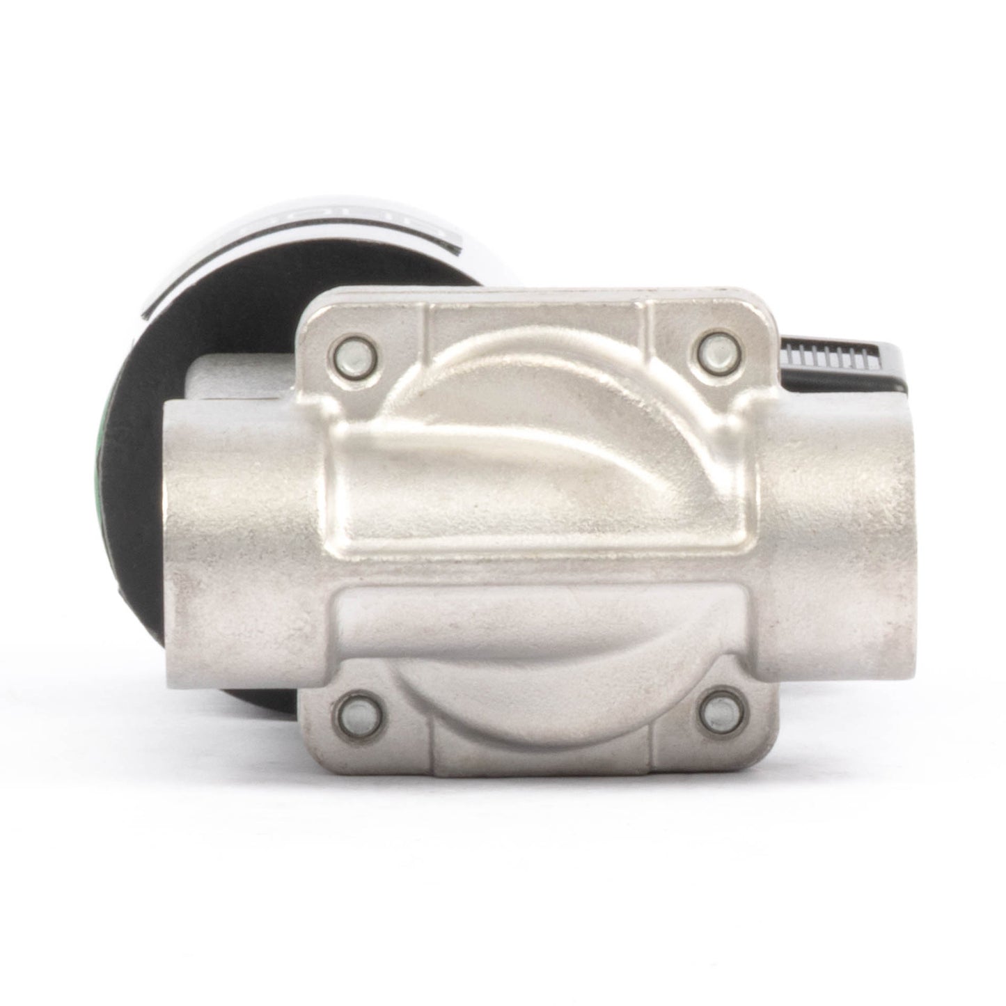Électrovanne haute température - Acier inoxydable 1/2", 725 PSI, 24 V CC, 150 °C (302 °F), normalement fermée, joint VITON