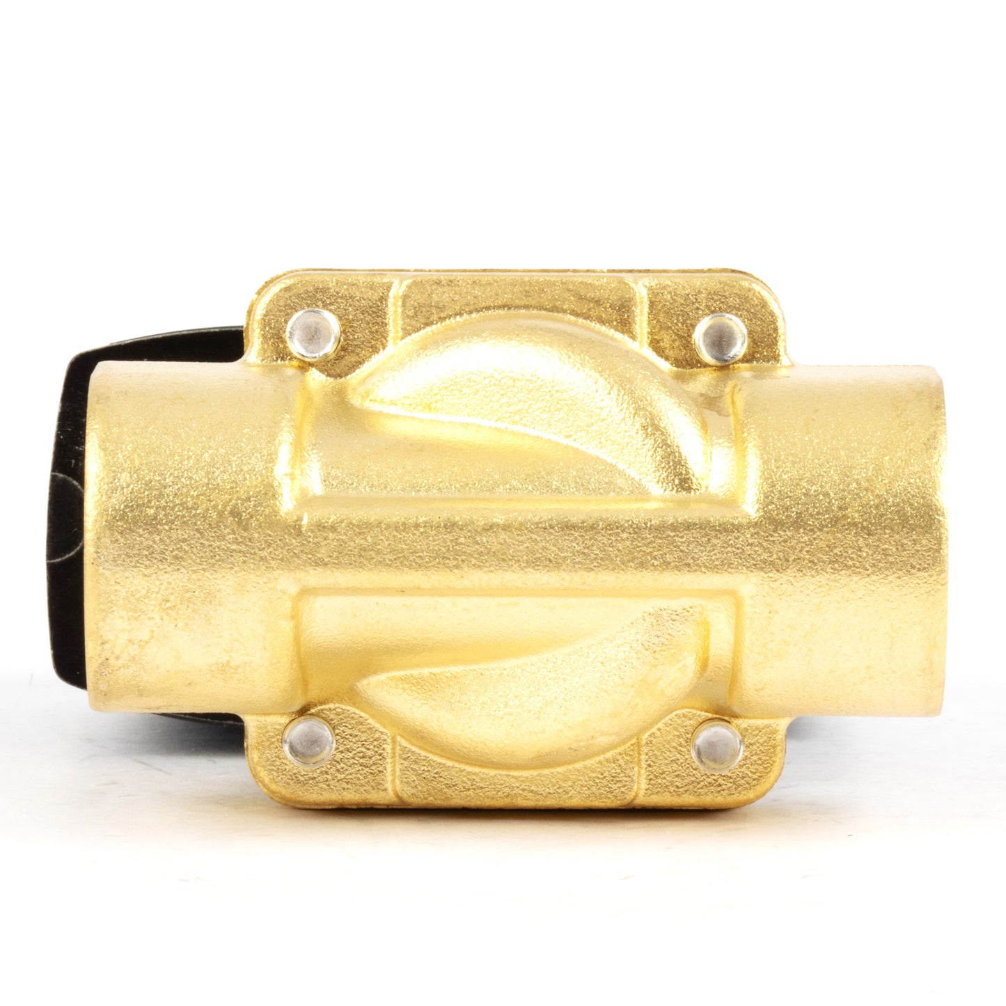 1/2" messing magnetventil - 24V DC, normalt lukket, 4,4-232 PSI, VITON pakning