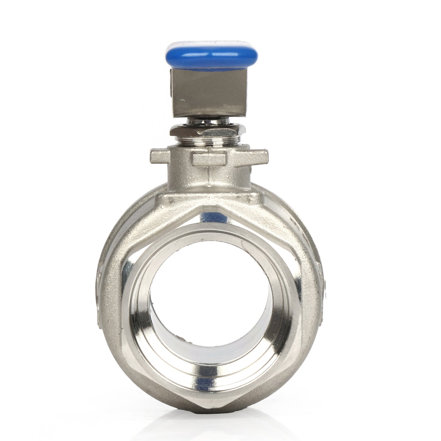 Σφαιρική βαλβίδα 1-1/4" - Θηλυκή σφαιρική βαλβίδα από ανοξείδωτο χάλυβα 304, πλήρους θύρας