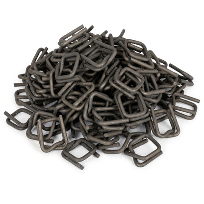 U.S. Solid Vannepakkaussarja, kuormalavojen pakkaustyökalu, 3/4" x 1640' kudottu naru, 300 kpl metallisolkia