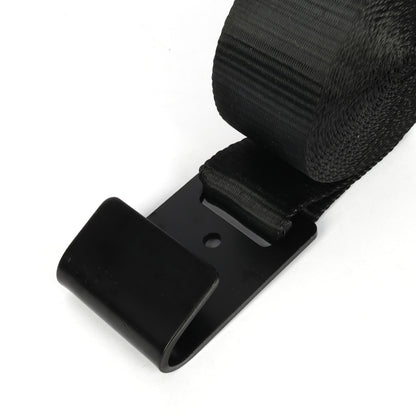 4-Pack 2 in x 29.5 ft Ratchet Tie Down Straps, 10,000 lb Break Strength, Double Flat Plate Hooks