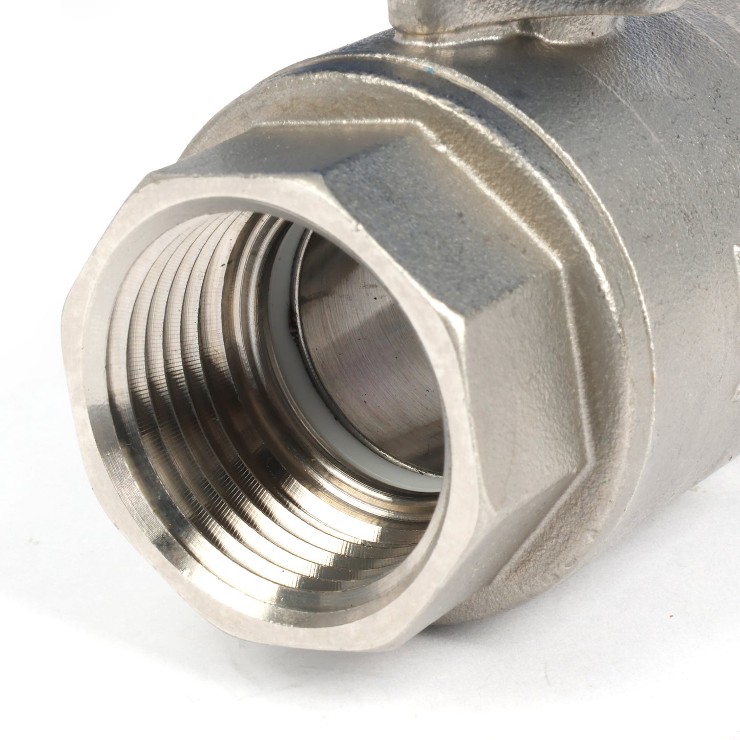 Motorized Ball Valve- 1" Stainless Steel Ball Valve with Manual Function, Full Port, 9-24V AC/DC and 2 Wire Auto Return Setup, Normally Open