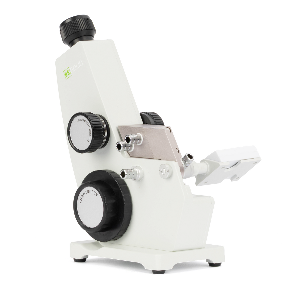 Abbe Refractometer, 1.3000-1.7000 nD, ±0.0002 nD, 0-95% Brix