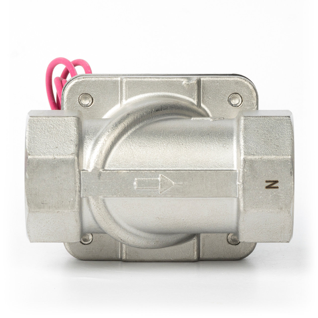 1-1/4" Solenoid Valve - Stainless Steel 110V AC Normally Closed with Viton Seal