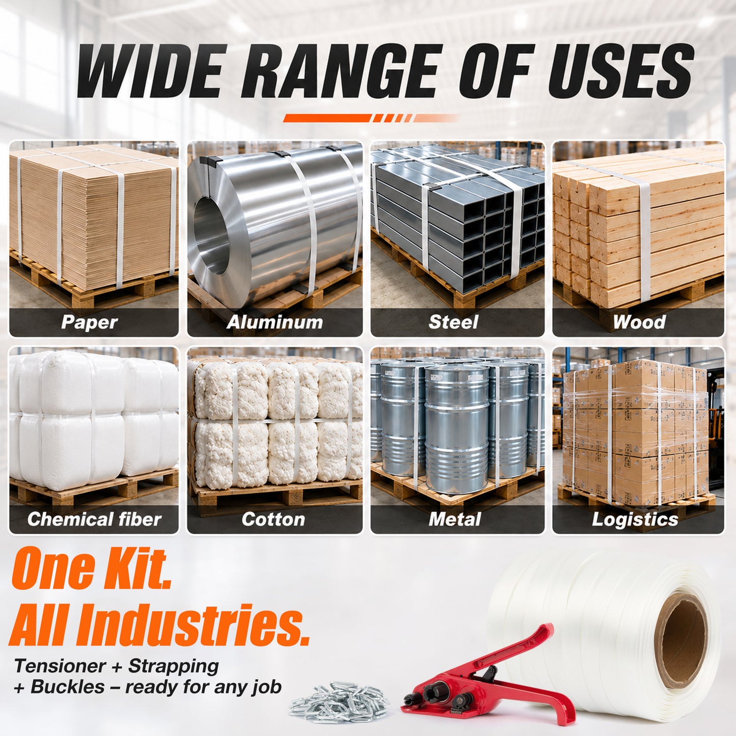Banding Strapping Kit Pallet Packaging Tool