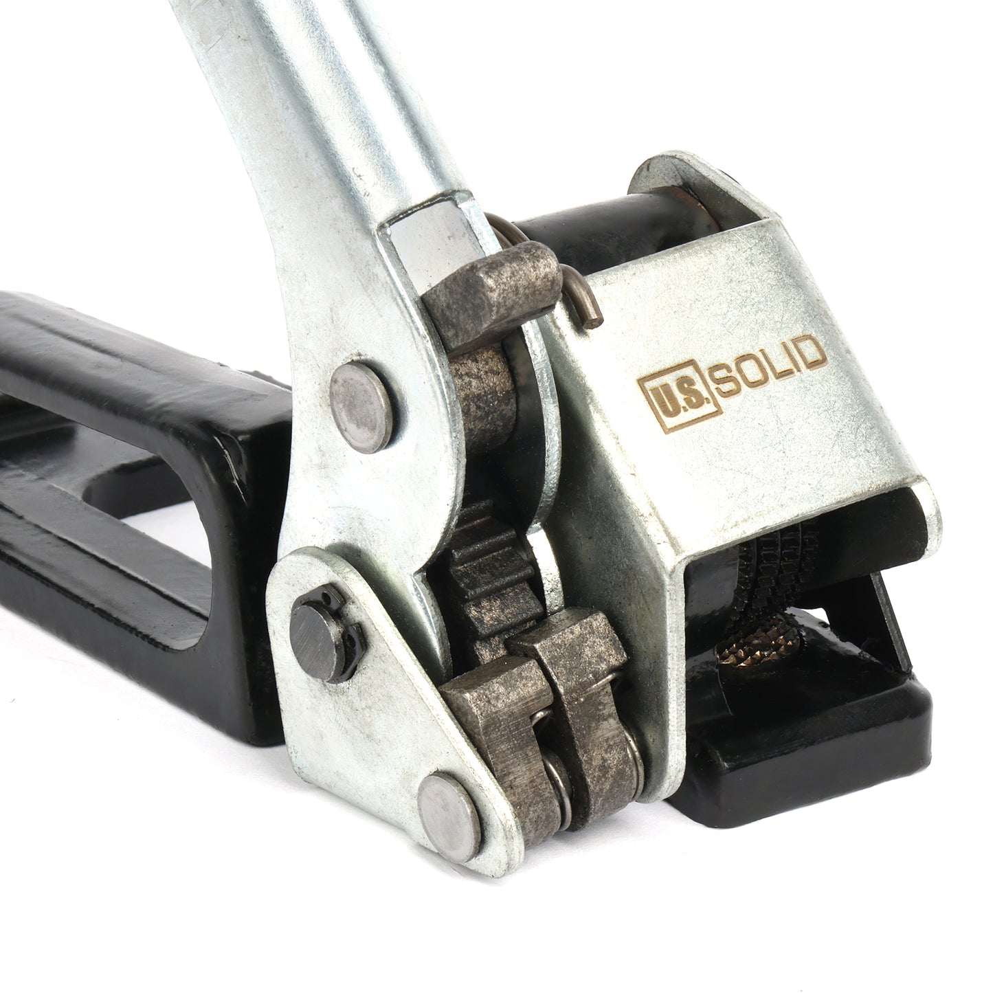 Kit Pengikat Keluli - Set Banding Pembungkusan Pallet untuk Pengikat Keluli 1/2" hingga 5/8" - Penegang, Pengedap, Pemotong oleh U.S. Solid