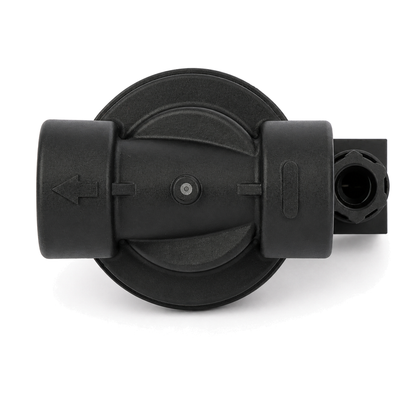 3/4" plast PA66 magnetventil 12V DC, 0-6 bar, normalt lukket, NBR-tetning for vann, luft