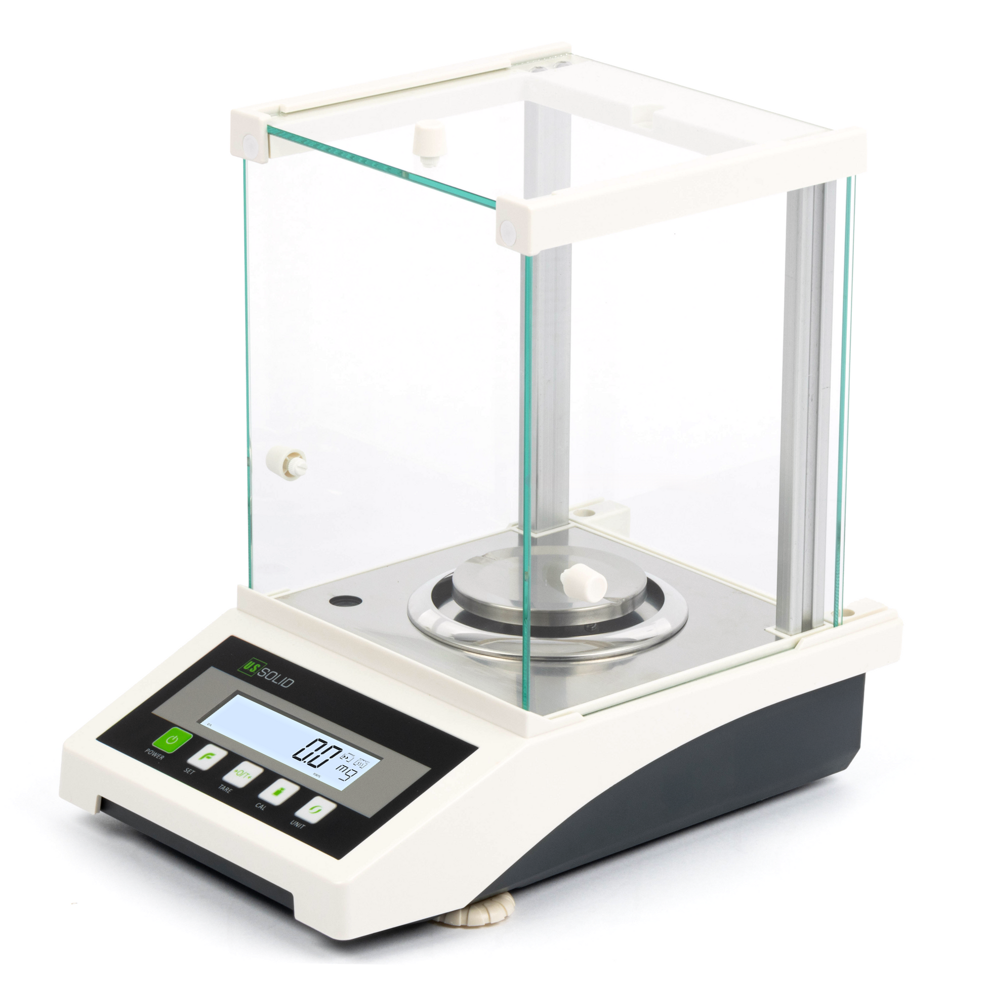 Balanza analítica de 0,1 mg – Balanza electrónica de laboratorio con calibración automática, 100 g x 0,0001 g