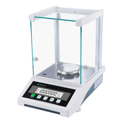 0.1 mg Analytical Balance – Lab Science Electronic Balance with Auto Calibration, 200 g x 0.0001 g