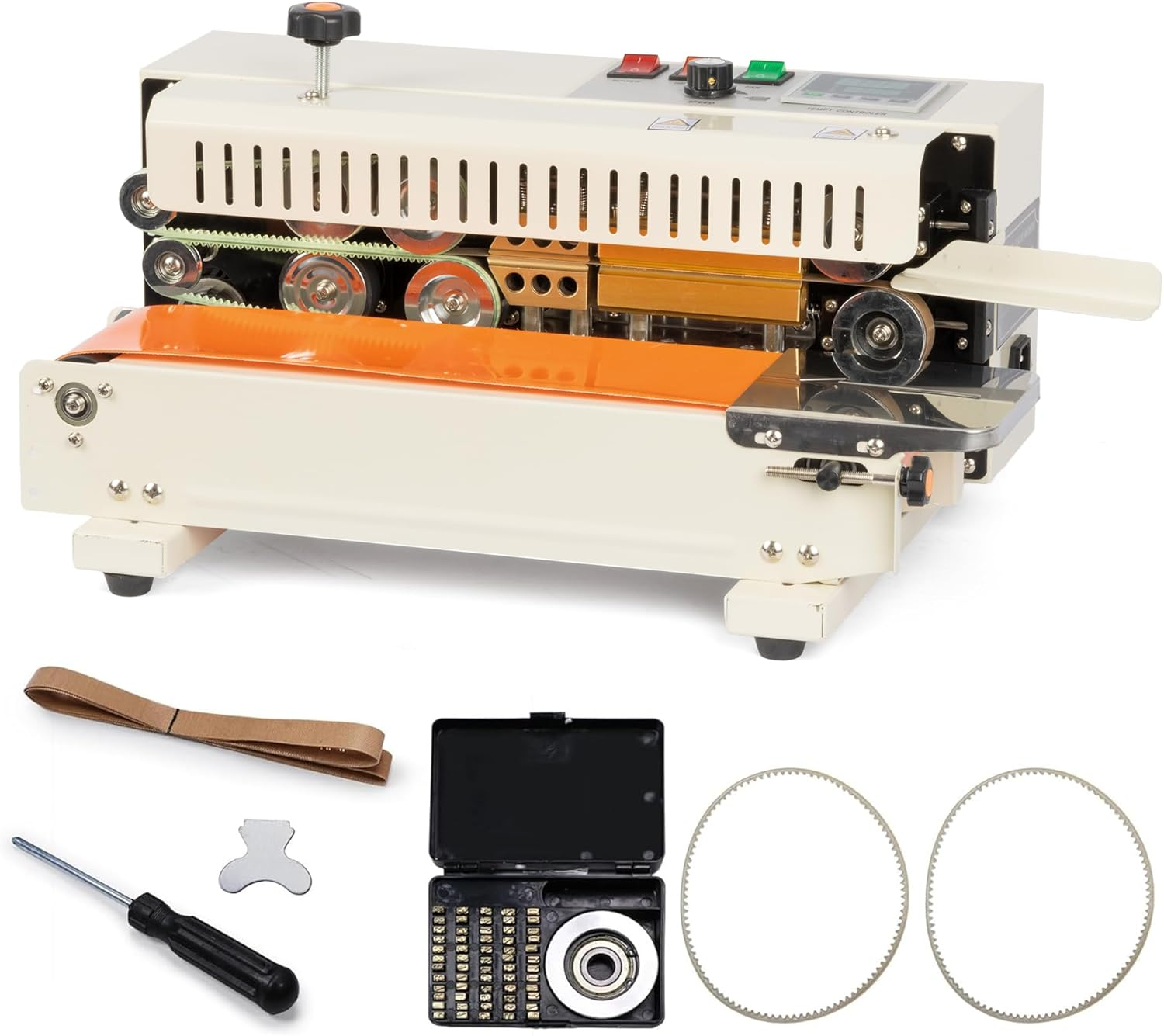 Continuous Band Sealer - Automatic Horizontal Bag Sealing Machine with ...