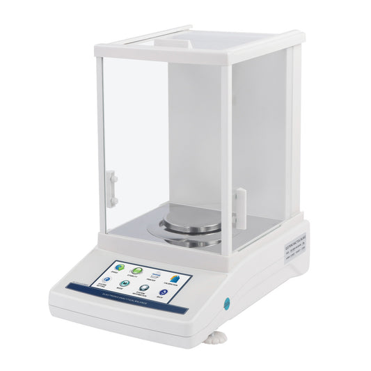 0.1mg Analytical Balance - Automatic Internal Calibration Precision Lab Balance, 220g x 0.0001g , Electromagnetic Force Sensor, Touch-screen