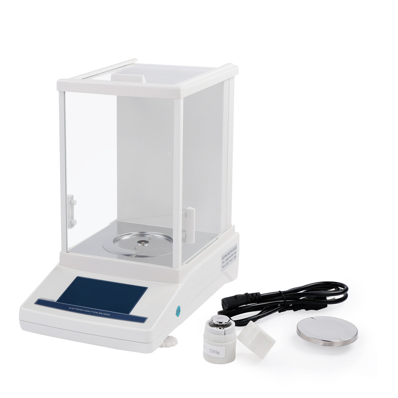 0.1mg Analytical Balance - Automatic Internal Calibration Precision Lab Balance, 220g x 0.0001g , Electromagnetic Force Sensor, Touch-screen