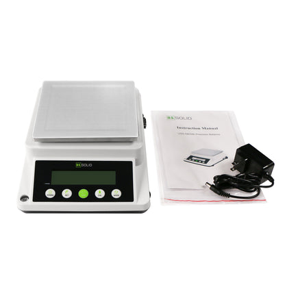 U.S. Solid 0.1 g Precision Balance – 3 kg Digital Analytical Lab Electronic  Scale, 3100 g x 0.1g