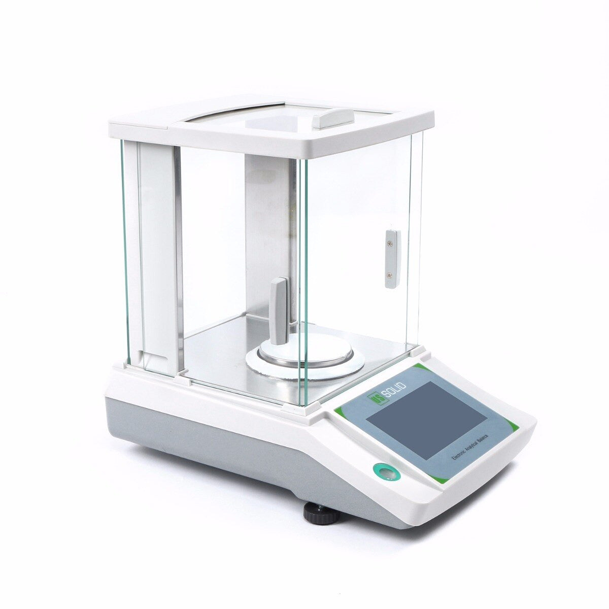 0.1mg Mobile-controlled Analytical Balance, 0.0001g x 120g Bluetooth-connected Lab Precision Balance, Touch Screen