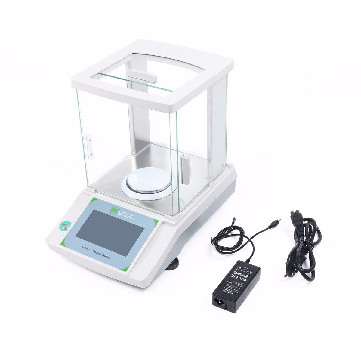 0.1mg Mobile-controlled Analytical Balance, 0.0001g x 120g Bluetooth-connected Lab Precision Balance, Touch Screen