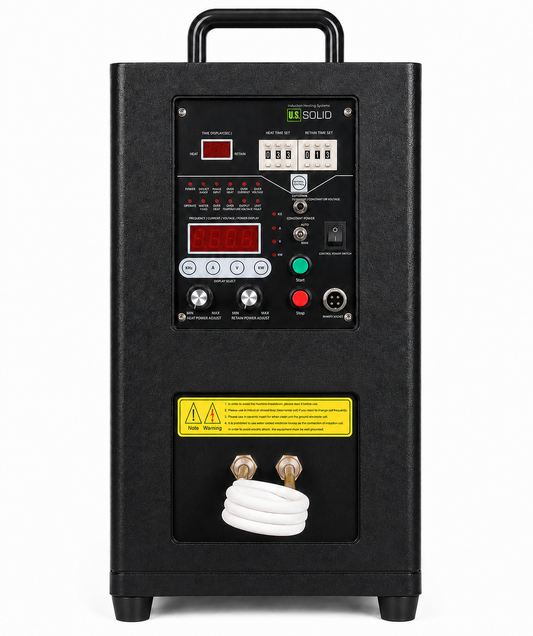20 kW Ultra-High-Frequency Induction Heater, 380V/480V Models, 100-400 kHz