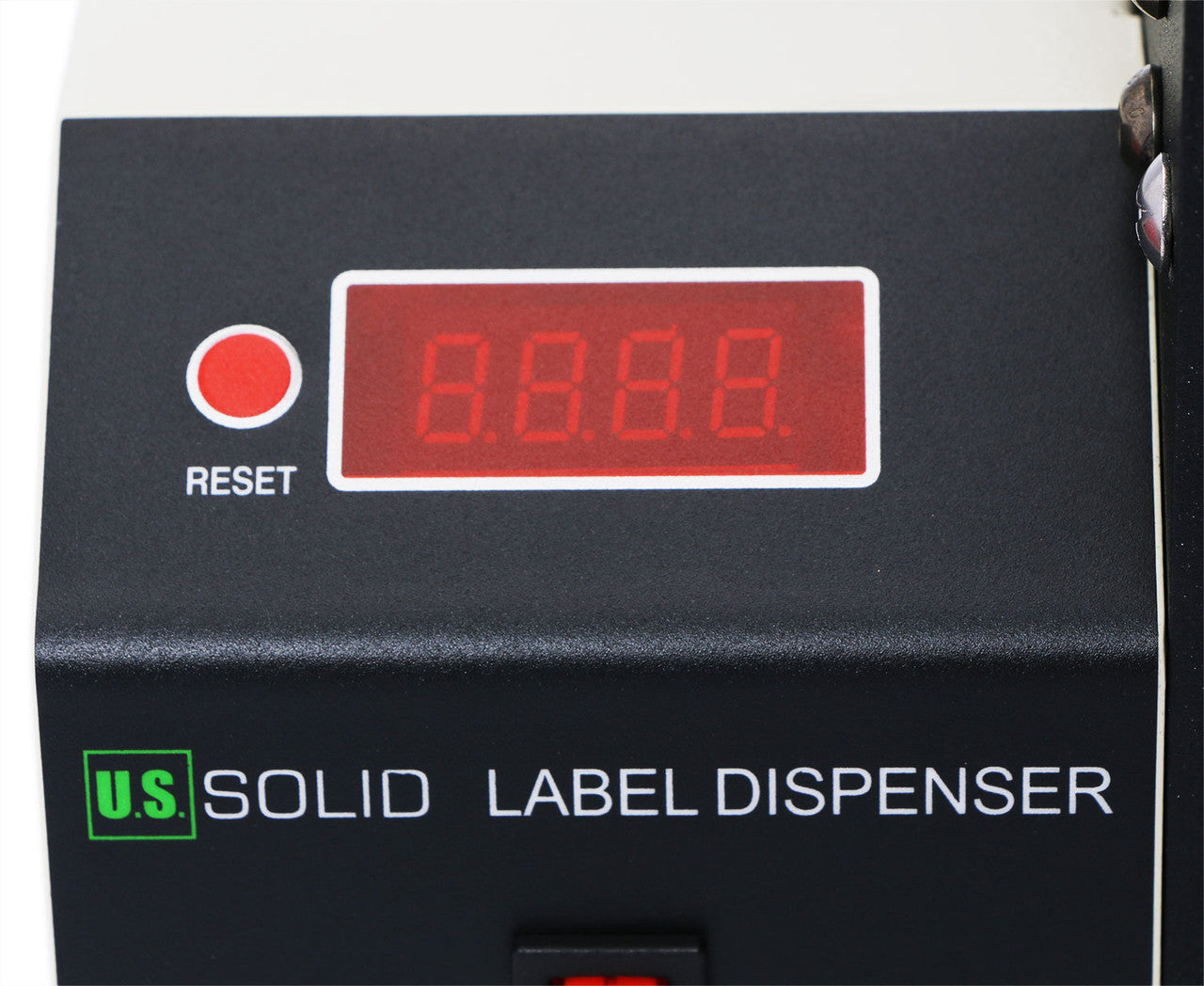 U.S. Solid Automatic Label Dispenser for 4-160 MM Width, 4-200 MM Length Translucent and Opaque Labels