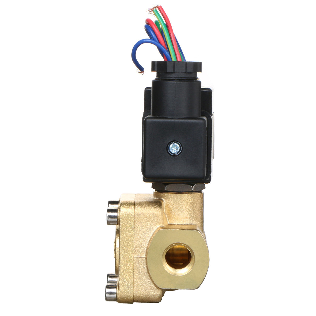 U.S. Solid Electric Solenoid Valve- 1/4" 12V DC 230PSI Solenoid Valve Brass Body Normally Closed, VITON SEAL