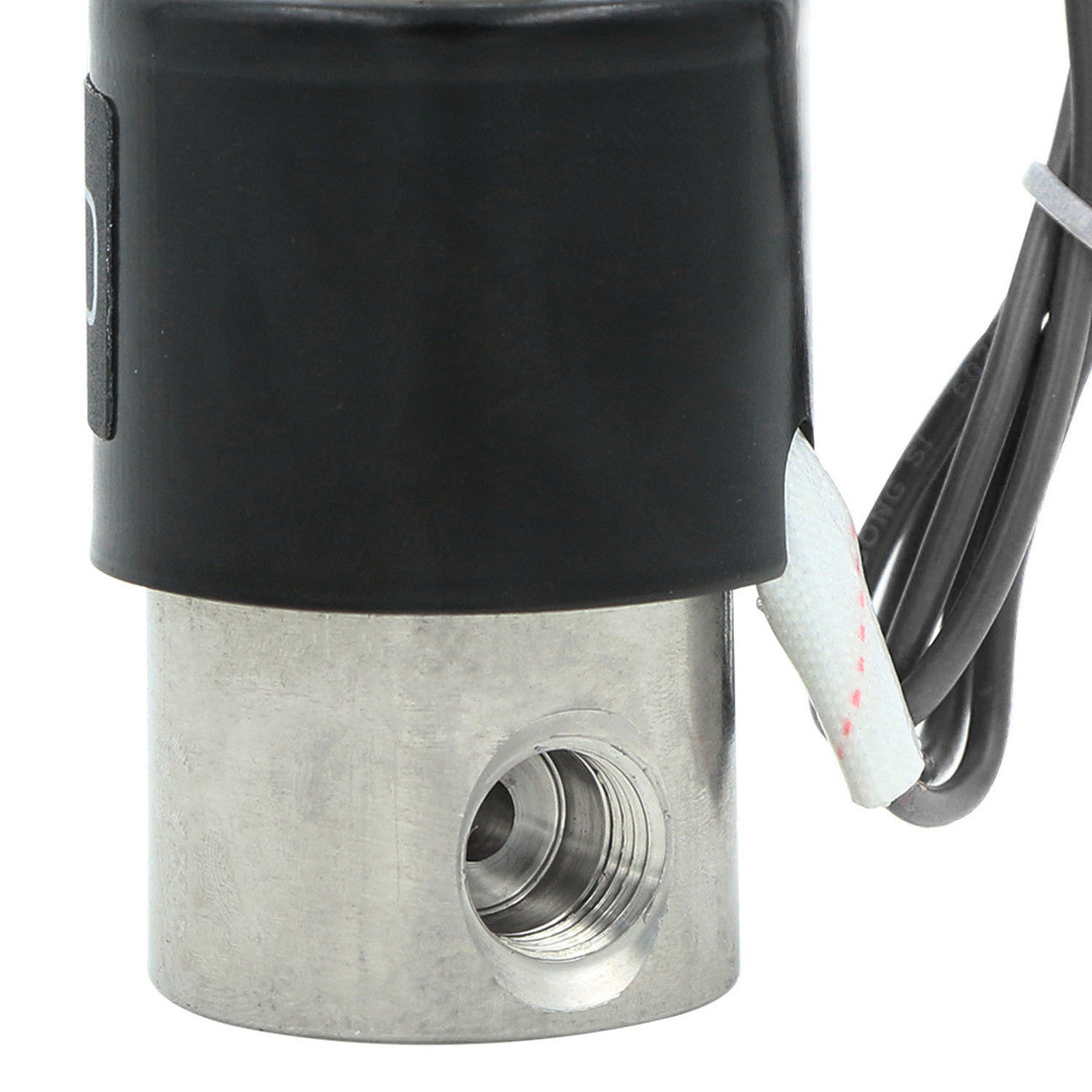 U.S. Solid Electric Solenoid Valve- 1/4" 24V DC Solenoid Valve Stainless Steel Body Normally Closed, VITON SEAL