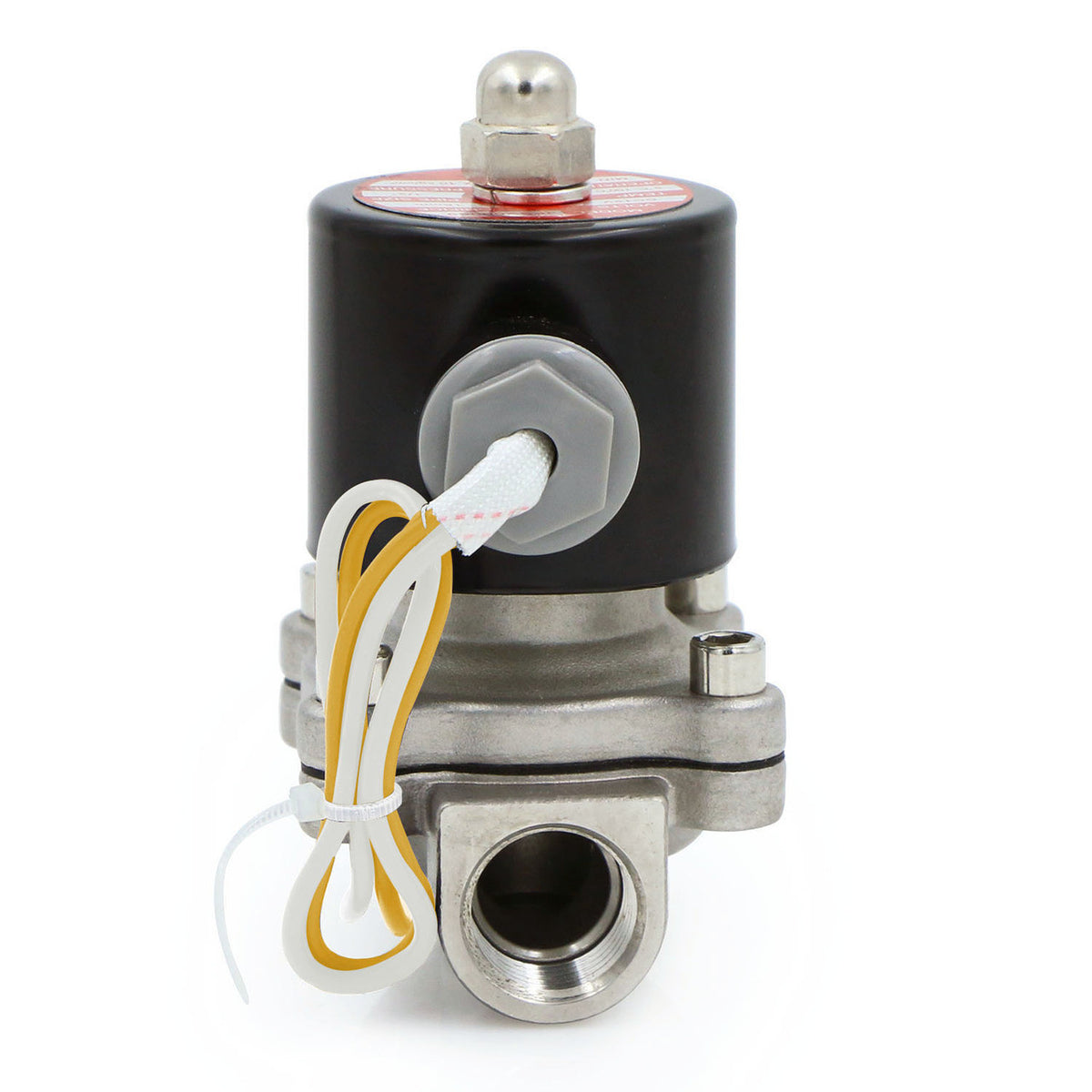 1/2 normalerweise geschlossenes Edelstahl-Magnetventil 110 V 220 V 12 V 24 V Magnetventil for Wasser Gas 1 Stück (Size : 1/2, Color : NPT_110VAC_EPDM-SEAL 1/2 normalerweise geschlossenes Edelstahl-Magnetventil 110 V 220 V 12 V 24 V Magnetventil for Wasser Gas 1 Stück (Size : 1/2, Color : NPT_110VAC_EPDM-SEAL