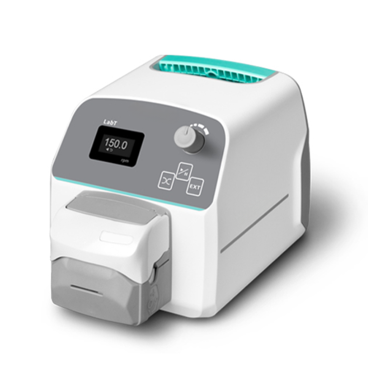 Lab-Use Compact Peristaltic Pump - Speed-Adjustable, Single Channel (0.0033-326.55 mL/min)