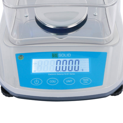 U.S. Solid 200 x 0.001g Analytical Balance, 1 mg Digital Lab Precision Scale