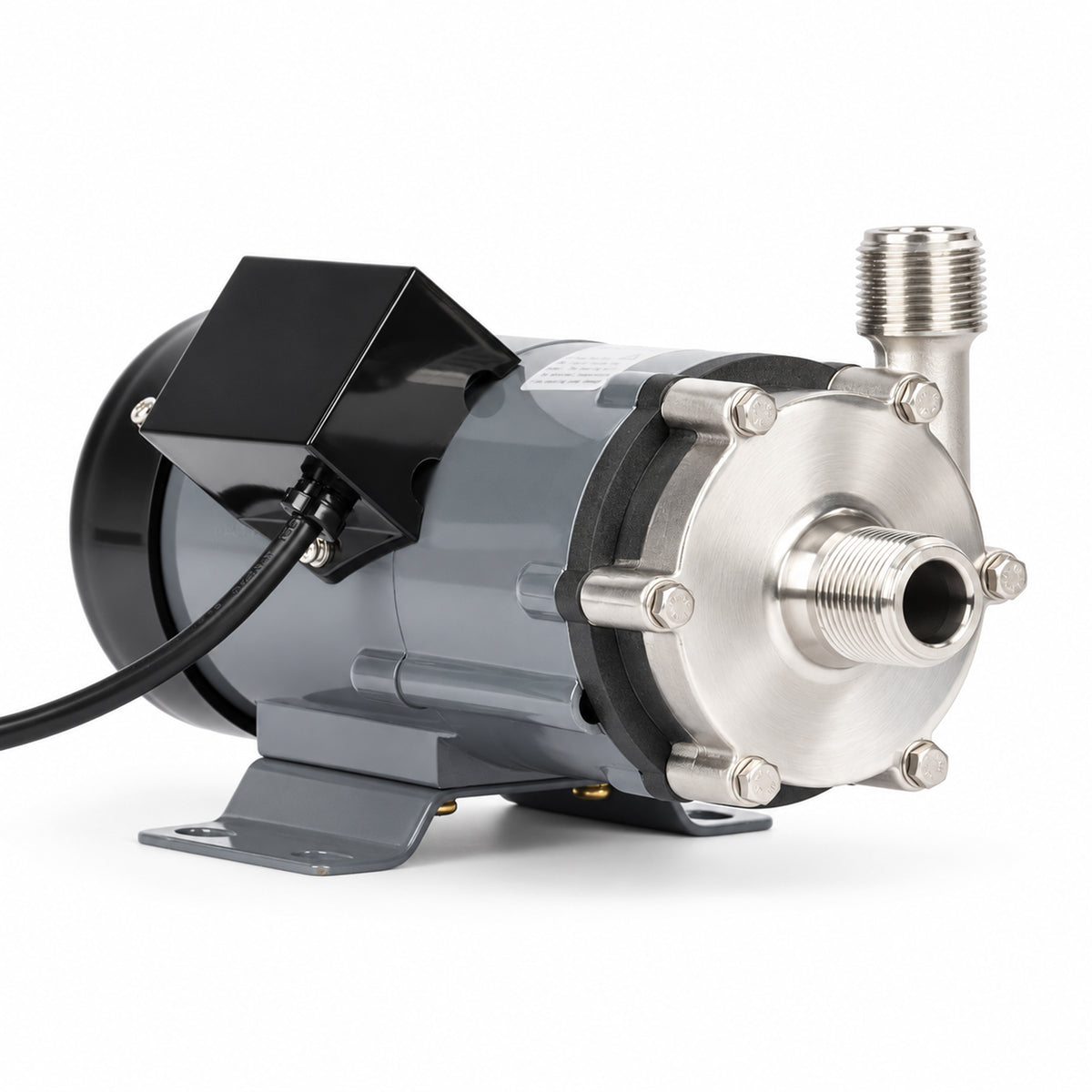 Pompe à entraînement magnétique, acier inoxydable 316, 13,7 GPM, 3/4" NPT, 110 V