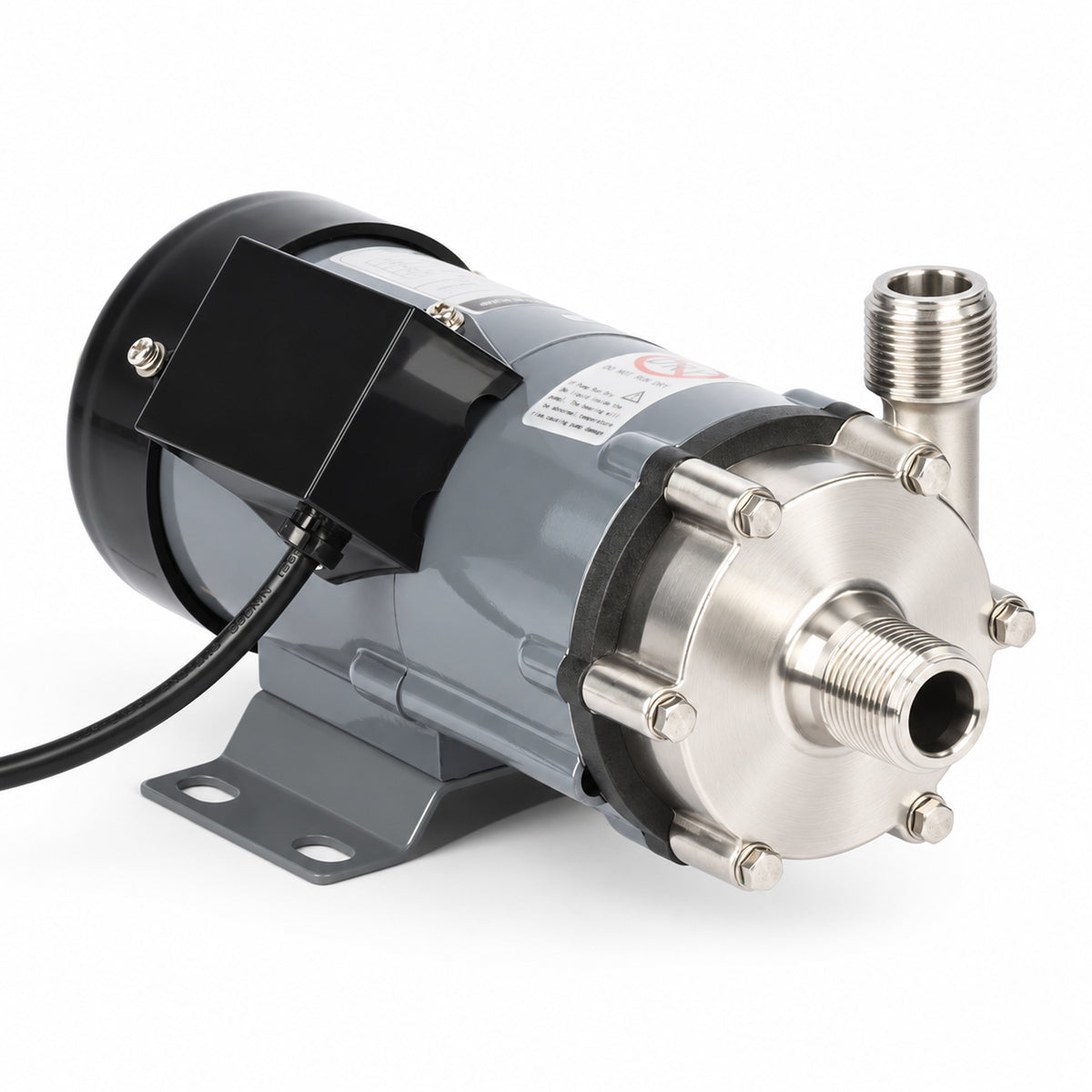 Pompe à entraînement magnétique, acier inoxydable 316, 13,7 GPM, 3/4" NPT, 110 V