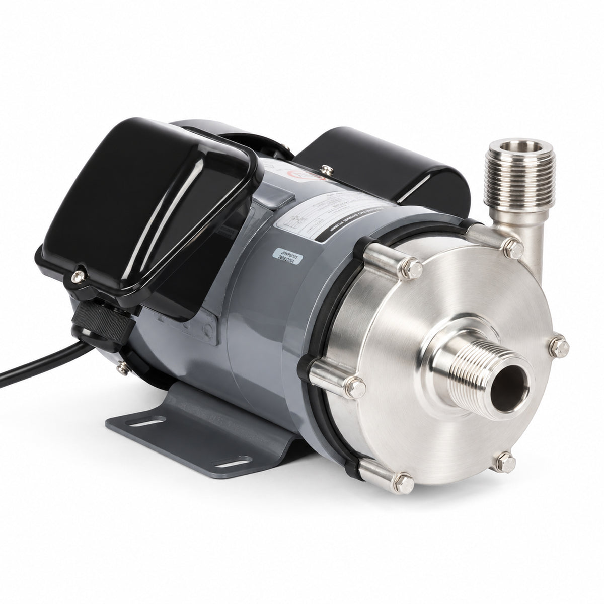 Magnetic Drive Pump, 316 Stainless Steel, 25.6 GPM, 1" NPT, 110V