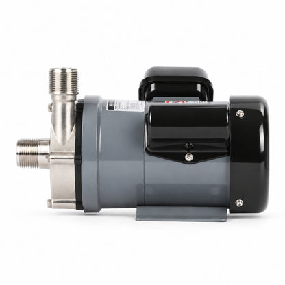 Magnetic Drive Pump, 316 Stainless Steel, 25.6 GPM, 1" NPT, 110V