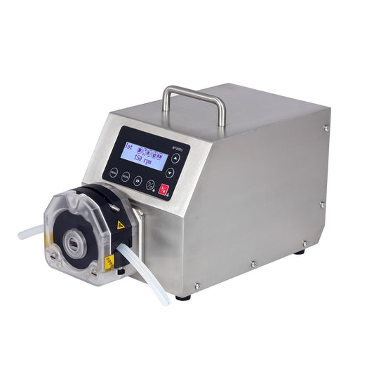 Speed-Variable Type Peristaltic Pump - Single Channel (93–6000 mL/min), Stainless Steel Housing